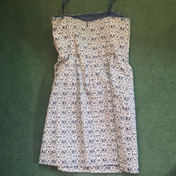 Vineyard Vines Strapless Sheath Pattern Dress - Picture 3 of 4